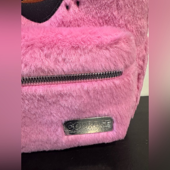 Cartoon Network Courage The Cowardly Dog Fuzzy Mini Backpack main image 10